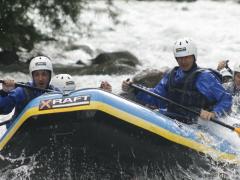 Rafting lungo le rapide del Fiume Noce